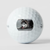 erste sibirische Huselleage Golfball (Vorderseite)