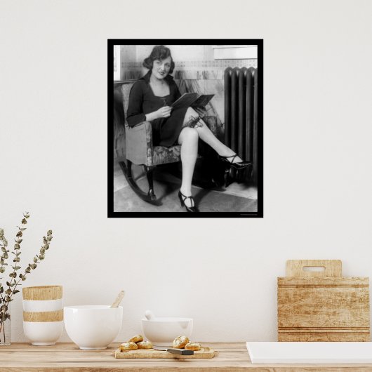 Erste Sicherheitswaffe im Garter 1922 Poster (Küche)