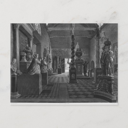 Erste Sicht auf den Einführungsraum Postkarte (Vorderseite)