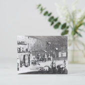 Erste Sicht der praktischen Chemie Postkarte (Stehend Vorderseite)