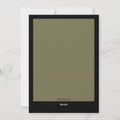 Erste Snow-Urlaubskarte Feiertagskarte (Rückseite)