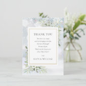 Erste Snowflakes Grüne Babydusche Gedicht Dankeskarte (Stehend Vorderseite)