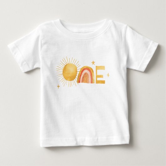 Erste Sonnenreise | 1. Geburtstag Baby T-shirt (Vorderseite)