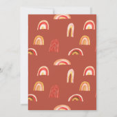 Erste Sonnenreise | 1. Geburtstag Party Einladung (Rückseite)