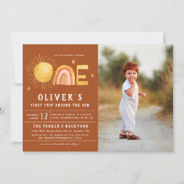 Erste Sonnenreise | 1. Geburtstag Party Einladung