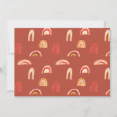 Erste Sonnenreise | 1. Geburtstag Party Einladung (Rückseite)