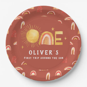 Erste Sonnenreise   1. Geburtstag Party   Pappteller