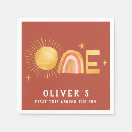 Erste Sonnenreise | 1. Geburtstag Party Serviette