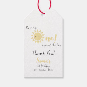 Erste Sonnenreise Niedlich 1. Geburtstag Geschenkanhänger