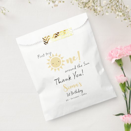 Erste Sonnenreise Niedlich 1. Geburtstag Geschenktütchen (Versiegelt)