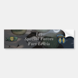Erste Spezialkräfte Fort Lewis Autoaufkleber