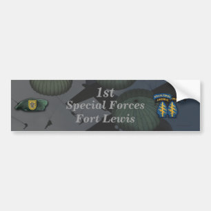Erste Spezialkräfte Fort Lewis Autoaufkleber