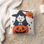 Erste Spooky Season Mama Pumpkin Kissen (Decke)