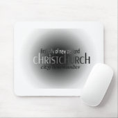 Erste Stadt Christchurch Mousepad (Mit Mouse)