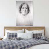 Erste Studie für das Portrait von George Eliot Leinwanddruck (Insitu (Schlafzimmer))