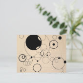 Erste Studie für einige Kreise von Wassily Kandins Postkarte (Stehend Vorderseite)