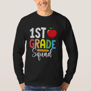 Erste Stufe des Squad Team zurück in die Schule T-Shirt