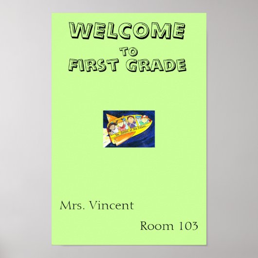 Erste Stufe Poster (Vorne)