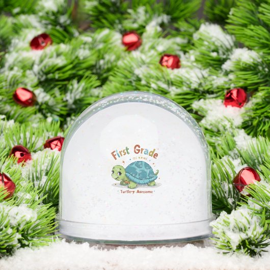 Erste Stufe Schildkröte-y Phantastisch 1. Stufe Zu Schneekugeln (Weihnachten)