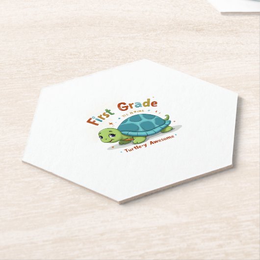 Erste Stufe Schildkröte-y Phantastisch 1. Stufe Zu Untersetzer (angewinkelt)