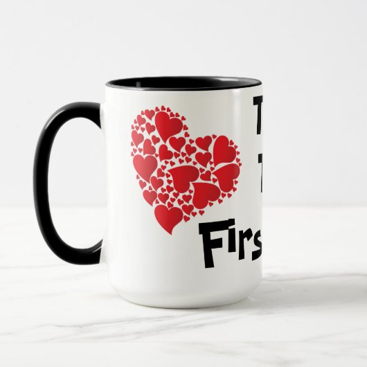 " Erste Stufe " Tasse (Links)