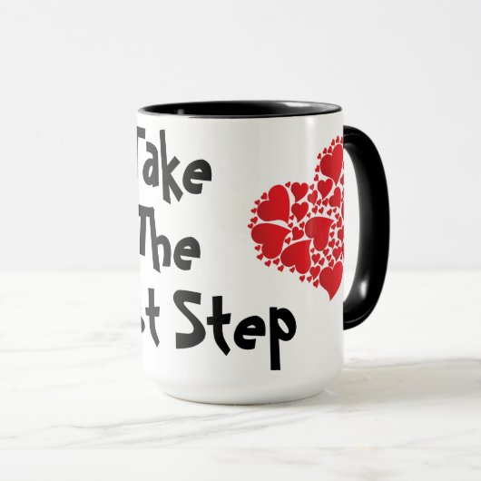 " Erste Stufe " Tasse (VorderseiteRechts)