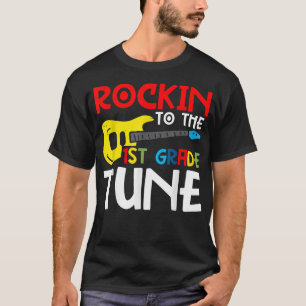 Erste Stufe zurück an die Schule Coole Schüler Tee