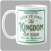 ERSTE SUCHE NACH DEM KÖNIGREICH GOTTER TASSE