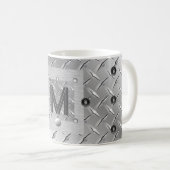 Erste Tasse aus Metall und Stahl (VorderseiteRechts)