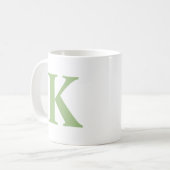 Erste Tasse der personalisierten Monogramm (Vorderseite Links)