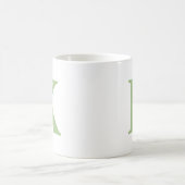 Erste Tasse der personalisierten Monogramm (Mittel)