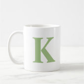 Erste Tasse der personalisierten Monogramm (Links)