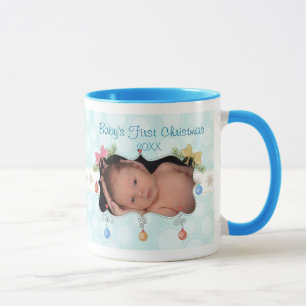 Erste Tasse des Babys Weihnachts