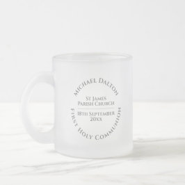 Erste Tasse des Mattierten Glass-Kommunion