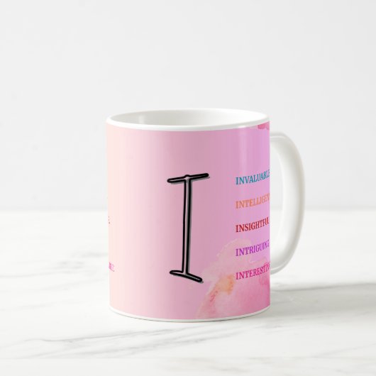 Erste Tasse "I" (11oz) (VorderseiteRechts)