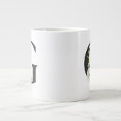 Erste Tasse mit dem Letter G - Spring Floral (Vorderseite)