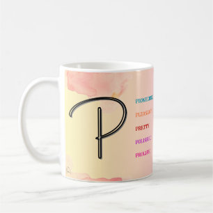 Erste Tasse "P" (11oz)