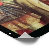 Erste Taufe der Amerikanische Ureinwohner durch di Poster (Ecke)