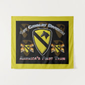 Erste Team 1. Kavallerieabteilung Wandteppich (Vorderseite (Horizontal))