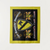 Erste Team 1. Kavallerieabteilung Wandteppich (Vorderseite)