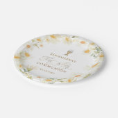 Erste Teller des heiligen Kommunionspapiers (Schrägansicht)