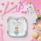 Erste Teller des heiligen Kommunionspapiers (Party)