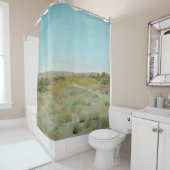 Erste Touch Herbst: Landschaft im Staat von New Yo Duschvorhang (Beispiel)