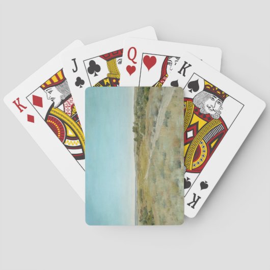 Erste Touch Herbst: Landschaft im Staat von New Yo Spielkarten (Rückseite)