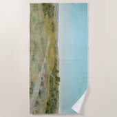 Erste Touch Herbst: Landschaft im Staat von New Yo Strandtuch (Vorderseite)