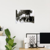 Erste Tour de France 1903 Erster Kilometer Radweg Poster (Heimbüro)