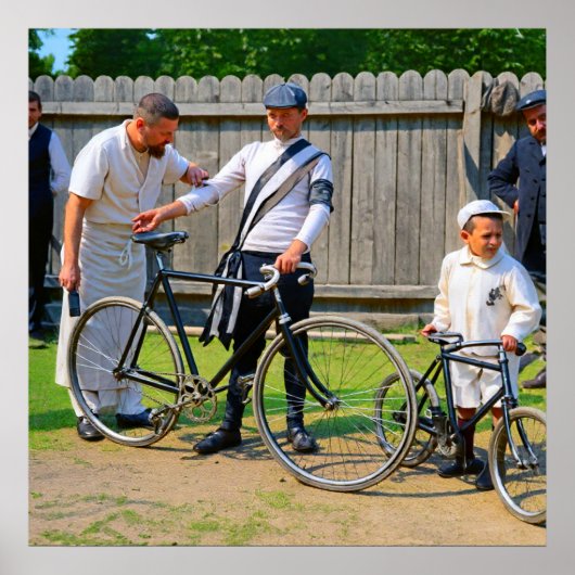 Erste Tour de France 1903 Gewinner Maurice Garin Poster (Vorne)