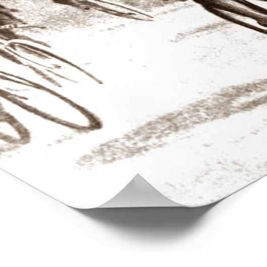 Erste Tour de France 1903 Start bis Ende Collage Poster (Ecke)