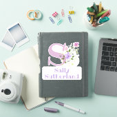 Erste und Letzte Namen plus erste Aufkleber-Aussch Aufkleber (iPad Hülle)