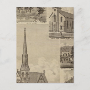 Erste Universalistenkirche, Minneapolis, Minnesota Postkarte